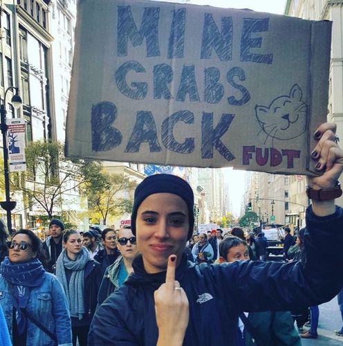 Making her voice heard